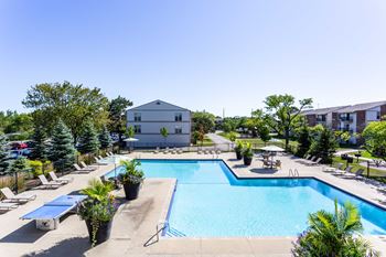 Luxury community pool